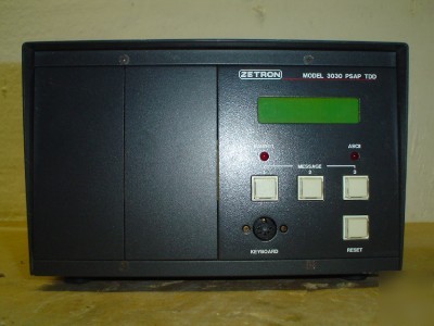 Zetron 3030 psap tdd telecommunications device for deaf