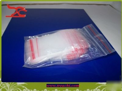 Ziplock bags recloseable baggies 2 mil 100 2 x 3 bags