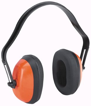 Industrial ear muffs also for shooting range aircraft