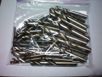 New drill bits 50 pieces hss stub/screw machine usa