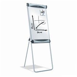 New premium magnetic dry erase easel, 27 x 41, white