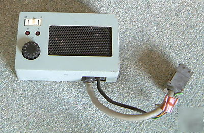 1970's london underground 12 channel radio control box 