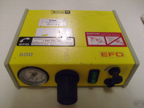 Efd 800 precision paste fluid dispenser and foot switch