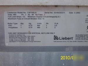 Liebert 10 ton himod precision cooling system 