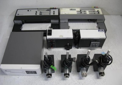 Lot of pharmacia mv-8 / rec 2 / uv-mii / uv-1 units
