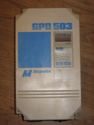 Magnetek gpd 503 DS315 variable frequency drive 4-5 hp