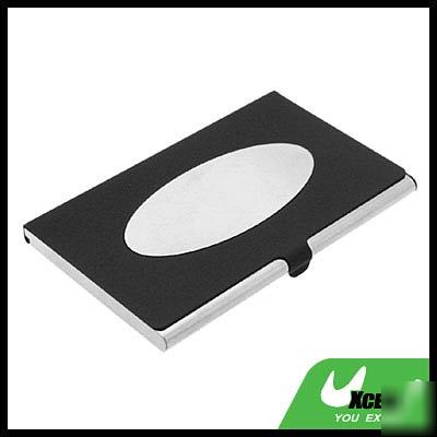 Mirror stainless steel card holder for business cards