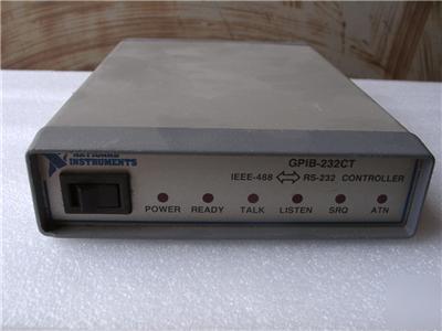 National ni ieee-488 gpib-232CT rs-232 gpib control