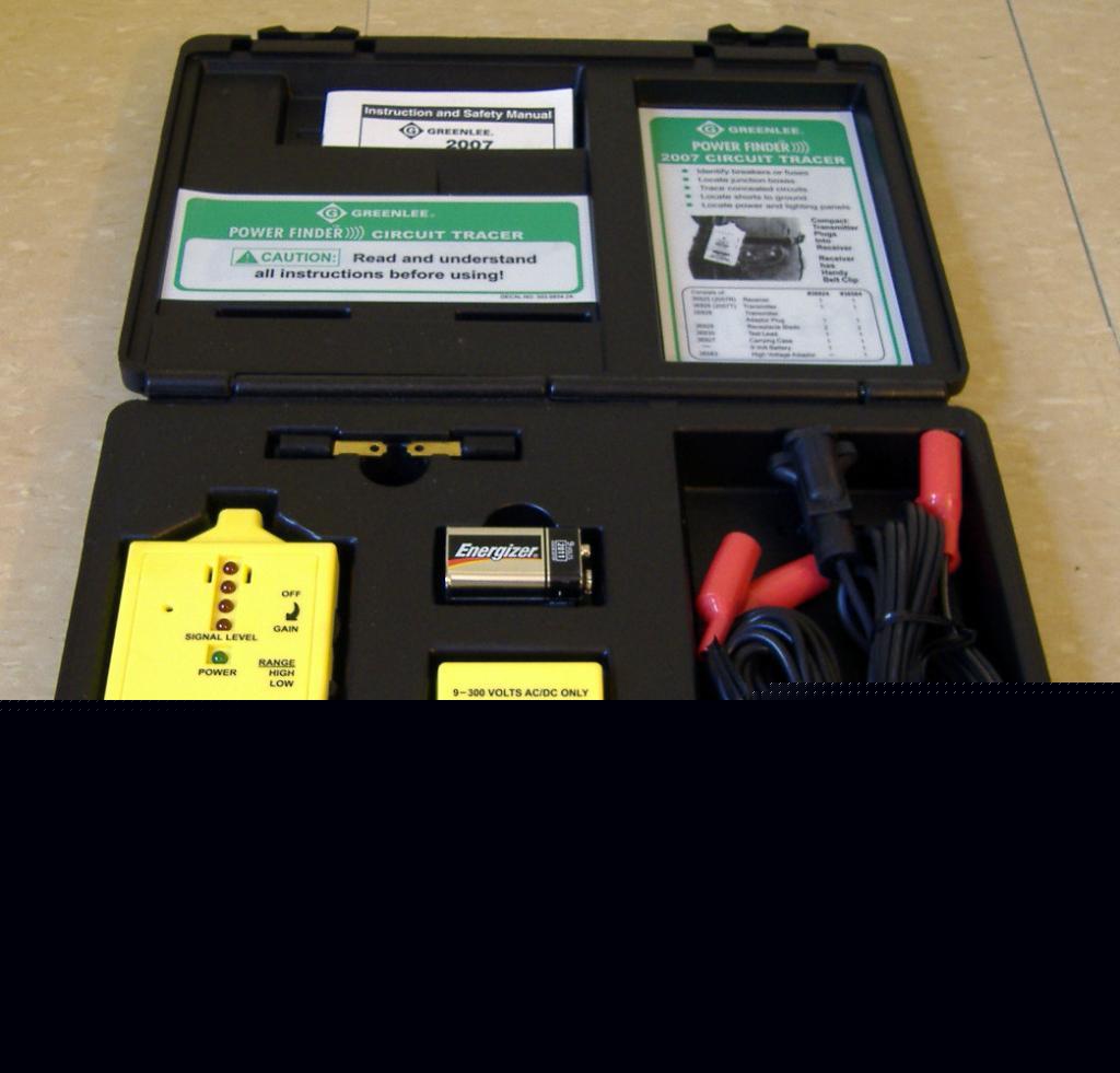 New greenlee power finder circuit tracer 2007 tester