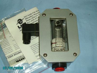New * * lake monitors 600 psi flow meter alarm bnib