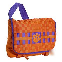 New tessuta clemson tigers messenger bag - clemson o...