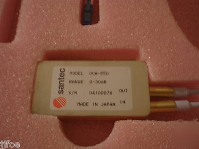 Santec ova 650 optical variable attenuator 0 ro 30 db
