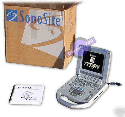 Sonosite titan portable ultrasound system - amazing 