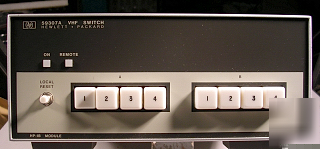  hp/agilent 59307A vhf switch tested good gpib