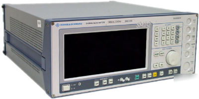 Rohde & schwarz SMIQ03B signal generator - calibrated