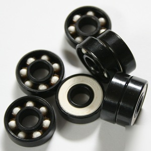 Set 8 longboard/skate board/street luge ceramic bearing