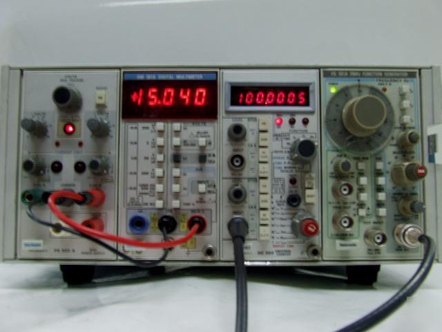 Tektronix TM504 function gen., multimeter, psu, counter