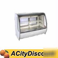 Tor-rey 12.71 cu.ft refrigerated curved glass deli case