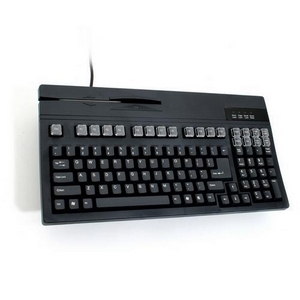 Unitech K2724-b-104KEY keyboard 2TRK msr black 
