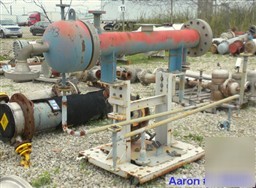 Used- chemineer single pass shell and tube heat exchang