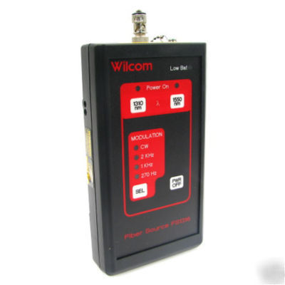 Wilcom optical 1310/1550NM dual wavelength laser source