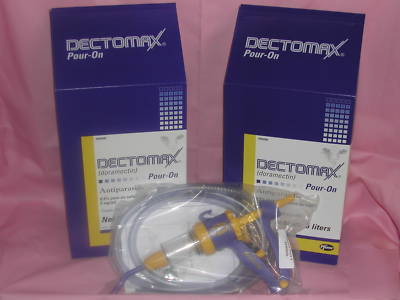 *lot 2* 5LT dectomax pour-on parasite worm control nwt