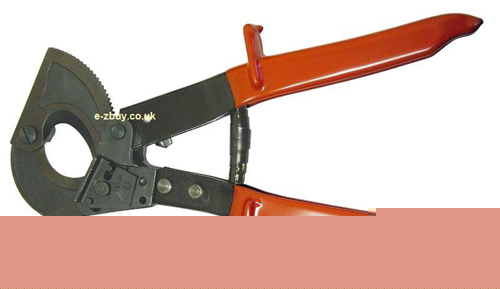 Ratchet cable cutter tool for electrical cable cutters