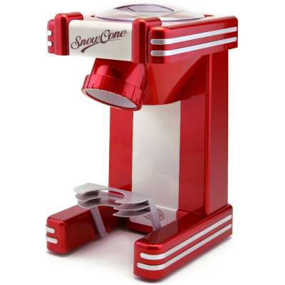 Retro icee single snow cone machine maker ice shaver