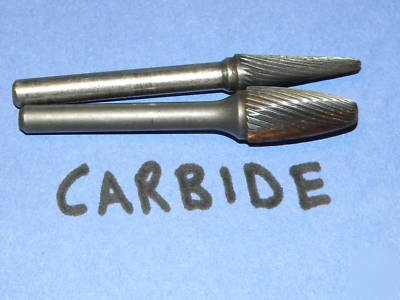 Rotary files jarvis 4 hss and 3 carbide great set 