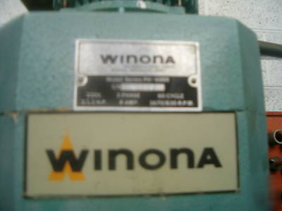 Winona PH6000 ( van norman ) seat & guide machine