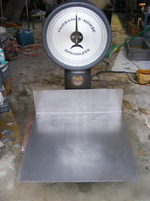  fairbanks morse 12039A 0 - 100 lb. antique scale 