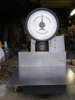  fairbanks morse 12039A 0 - 100 lb. antique scale 