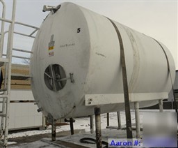 Used- cherry burrell storage tank, 3000 gallon, model g