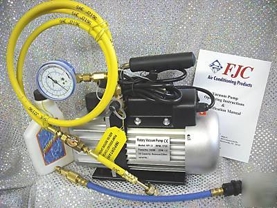 Vacuum pump *fjc products 1.5CFM model: 6905 w/oil