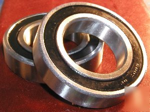 2 steel/metal 6007RS 35X62X14 sealed vxb ball bearings