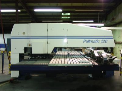 32 ton pullmax pullmatic 126 cnc turrent punch press