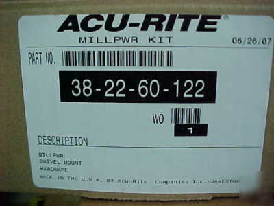 Acu-rite millpower cnc control package msrp $14,500