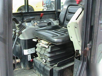 Bobcat 334 d mini excavator cab heat 2-speed 1285HRS