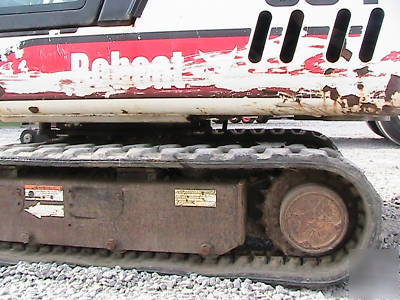 Bobcat 334 d mini excavator cab heat 2-speed 1285HRS