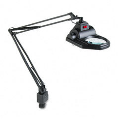 Electrix illumination halogen magnifier swing arm clam