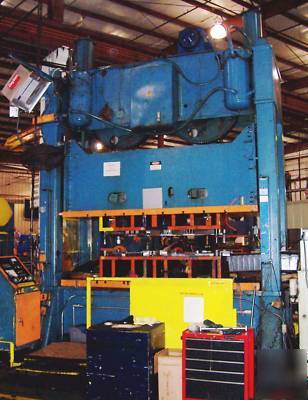 200 ton heim straight side double crank press