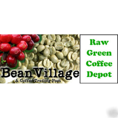 5 lb. brazil santos green coffee beans for roaster