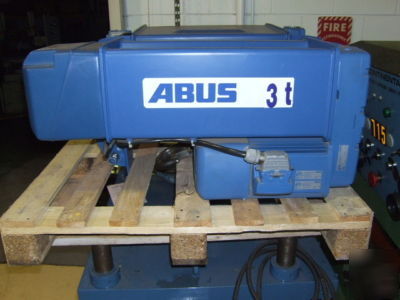 Abus top running 3 ton bridge crane