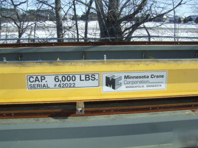 Abus top running 3 ton bridge crane