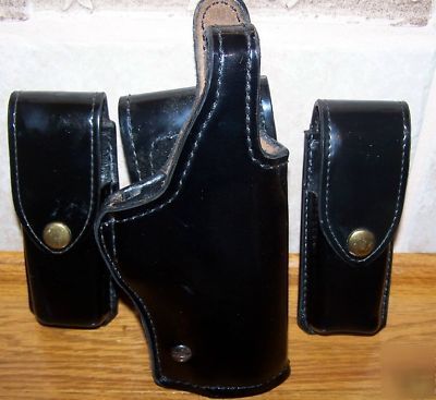 Don hume 738 36-4 1/2 holster glock 17,22,31 + 2 mags