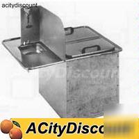 Drop in hostess water station w/ ice bin / chest nsf