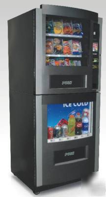 Electronic snack and beverage vending machine can & bot