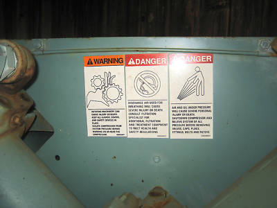 Gardner denver tough breed 20 hp air compressor