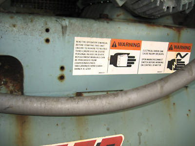 Gardner denver tough breed 20 hp air compressor