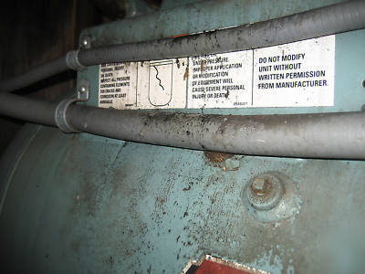 Gardner denver tough breed 20 hp air compressor
